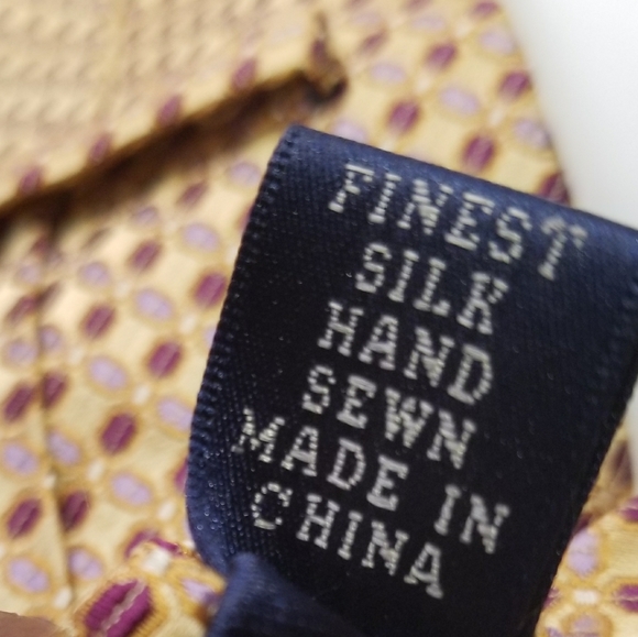 Gold Forsyth necktie - Picture 4 of 5